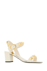 Ivory leather sandals -  | Wise