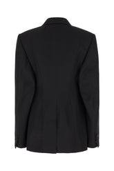 Black wool blazer -  | Wise