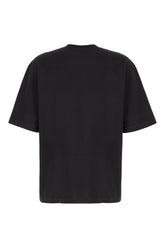 T-shirt oversize in cotone nero -  | Wise