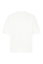 T-shirt oversize in cotone bianco -  | Wise