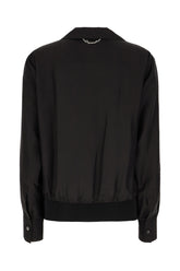 Black silk blouse -  | Wise