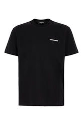 T-shirt in cotone nero -  | Wise