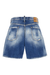 Denim Boxer bermuda shorts -  | Wise