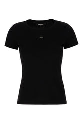 T-shirt in cotone nero -  | Wise