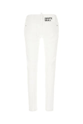 White denim stretch jeans -  | Wise