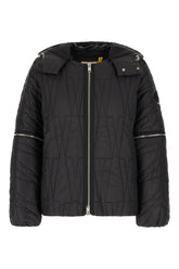 Black 6 Moncler Willow Smith polyester down jacket -  | Wise