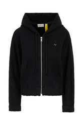 Black 6 Moncler Willow Smith cotton sweatshirt -  | Wise