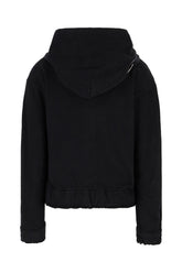 Felpa 6 Moncler Willow Smith in cotone nero -  | Wise