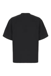 T-shirt oversize in cotone nero -  | Wise