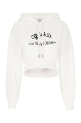 White cotton sweatshirt -  | Wise