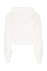 White cotton sweatshirt -  | Wise