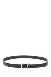 Black leather belt -  | Wise