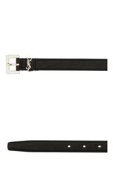 Black leather belt -  | Wise