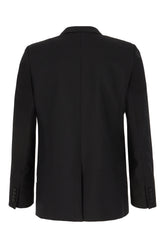 Black wool blazer -  | Wise