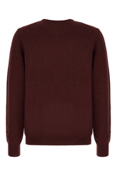 Burgundy wool sweater -  | Wise