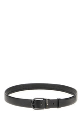 Black leather belt -  | Wise