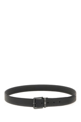 Black leather belt -  | Wise