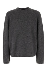 Dark grey cashmere sweater -  | Wise