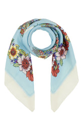 Printed silk foulard -  | Wise