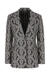 Embroidered polyester blend blazer -  | Wise