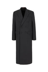 Graphite wool coat -  | Wise