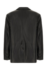 Black nappa leather jacket -  | Wise