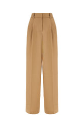 Biscuit polyester blend pants -  | Wise