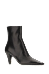 Black nappa leather Jill ankle boots -  | Wise