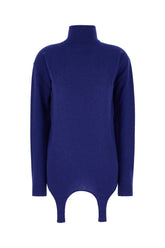 Maglione in cashmere blu -  | Wise