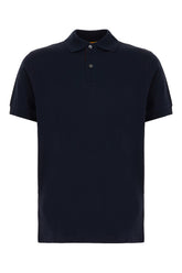 Polo in piquet blu notte -  | Wise