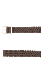 Brown leather belt -  | Wise