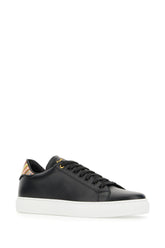 Black leather sneakers -  | Wise