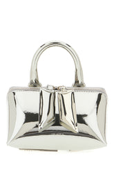 Silver leather Friday handbag -  | Wise