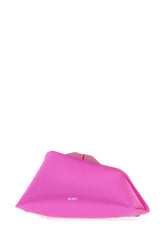 Fluo pink satin 8:30PM clutch -  | Wise