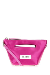 Flou pink satin Via Dei Giardini 15 handbag -  | Wise