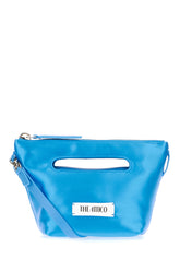 Light- blue satin Via Dei Giardini 15 handbag -  | Wise