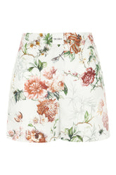 Printed cotton shorts -  | Wise