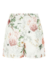 Printed cotton shorts -  | Wise