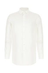 Camicia in lino bianco -  | Wise