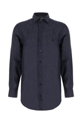 Camicia in lino blu -  | Wise