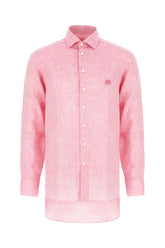 Pink linen shirt -  | Wise