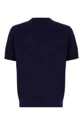 Navy blue cotton sweater -  | Wise