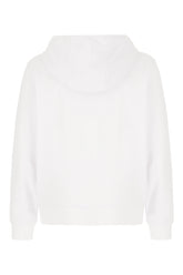 Felpa in misto cotone bianco -  | Wise