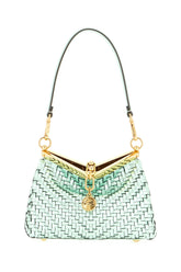 Mint green leather Vela handbag -  | Wise