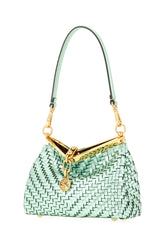 Mint green leather Vela handbag -  | Wise