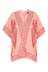 Printed viscose cape -  | Wise