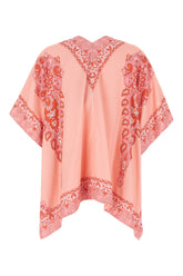 Printed viscose cape -  | Wise