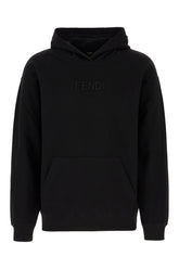 Black cotton sweatshirt -  | Wise