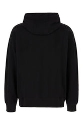 Black cotton sweatshirt -  | Wise