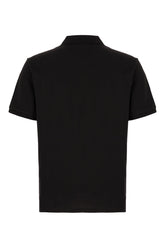 Black cotton polo shirt -  | Wise